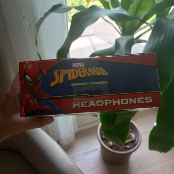 Spiderman kids headphones accessories women's children's red Blue ear buds - Picture 5 of 8